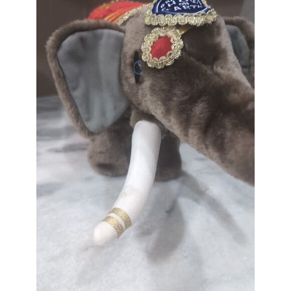 Barnum Bailey Elephant Plush Toy, 137th Edition Circus Collectible, Ringling Bro - Picture 3 of 8